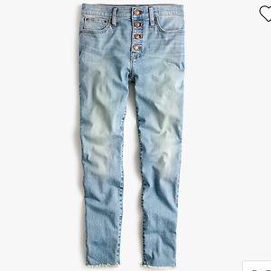 J.Crew High Rise Toothpick Jean